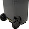 Otto Global Industrial 35 Gallon Mobile Trash Container, Gray 3955050F-BS8 - alternate 2